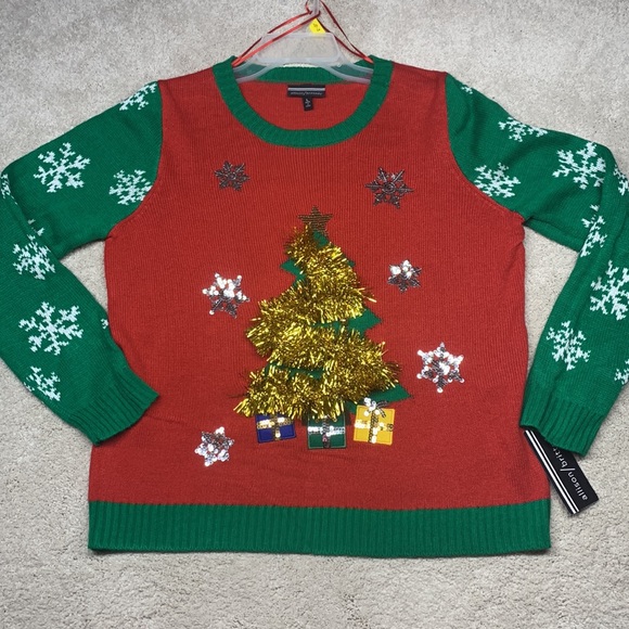 ⚡️NEW!! 🆕 Christmas Tree Ugly Christmas Sweater - Picture 7 of 8